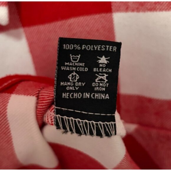 Dixxon Flannel Shirt The Otto Mens 2XL Red Plaid Long Sleeve Button Down - Picture 10 of 10